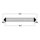 SPEED DEMON 38.5" Single Row Curved LED Light Bar - SRX38.5 10-10020 | GarageAndFab.com