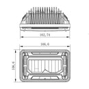 4x6 Sealed Beam Replacement LED Headlight DOT/SAE (High Beam) 10-20197
