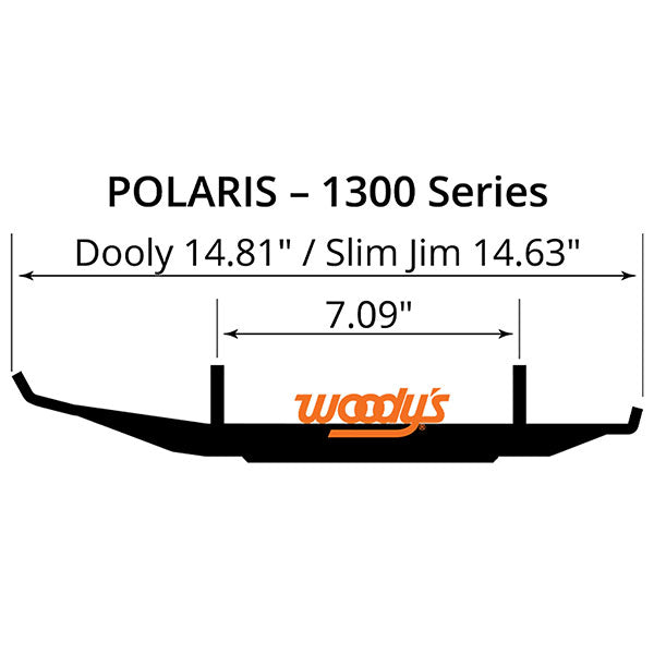 WOODY'S POLARIS SLIM JIM 6" (SP6-1300)