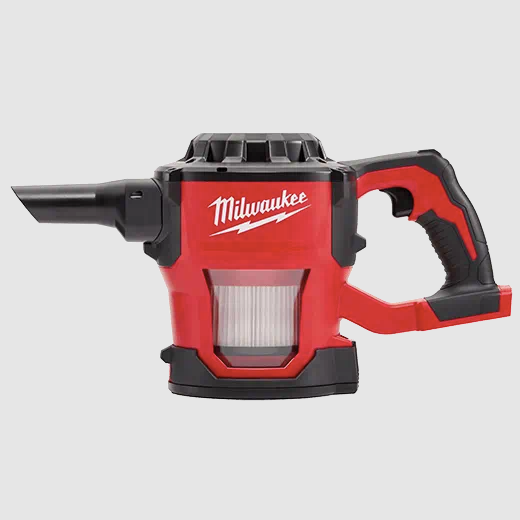 Milwaukee M18 18 Volt Lithium-Ion Cordless Compact Vacuum - Tool Only Model