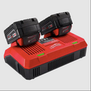 Milwaukee M18 18 Volt Dual Bay Simultaneous Rapid Charger Model