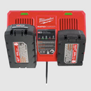 Milwaukee M18 18 Volt Dual Bay Simultaneous Rapid Charger Model