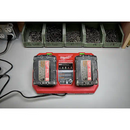 Milwaukee M18 18 Volt Dual Bay Simultaneous Rapid Charger Model