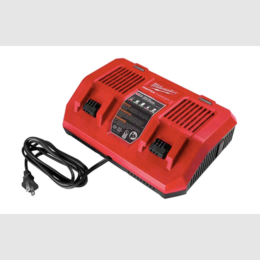 Milwaukee M18 18 Volt Dual Bay Simultaneous Rapid Charger Model#: 48-59-1802