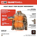 Milwaukee M12 Heated QUIETSHELL Jacket Kit Model