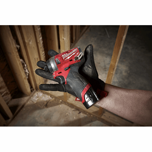Milwaukee M12 FUEL 12 Volt Lithium-Ion Brushless Cordless 1/4 in. Hex Impact Driver Kit Model