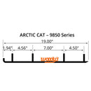 WOODY'S FLAT-TOP TRAIL BLAZER 6" CARBIDE TRAIL RUNNER (TAT4-9850)