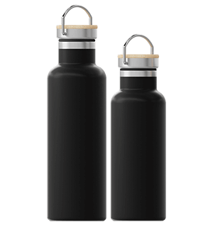 Traveler Water Bottle - Black