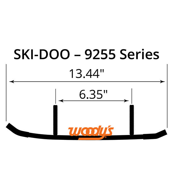 WOODY'S FLAT-TOP TRAIL BLAZER 6" CARBIDE TRAIL RUNNER (TSD4-9255)