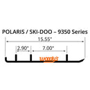 WOODY'S FLAT-TOP TRAIL BLAZER 6" CARBIDE TRAIL RUNNER (TSD4-9350)
