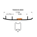 WOODY'S FLAT-TOP TRAIL BLAZER 6" CARBIDE TRAIL RUNNER (TYV4-8800)