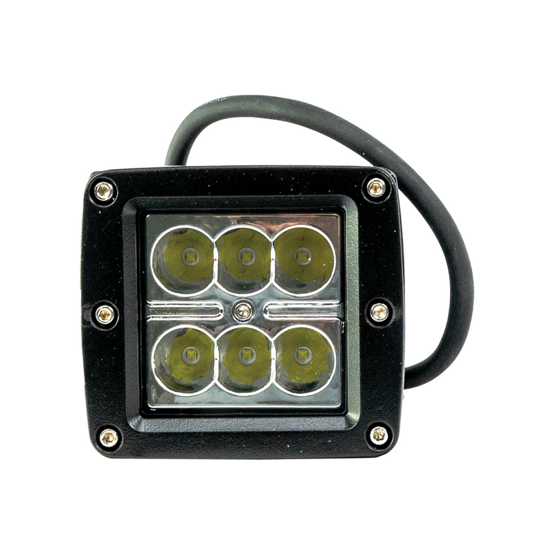 Industrial Series Led Work Light 3 Inch Square Spot 18W