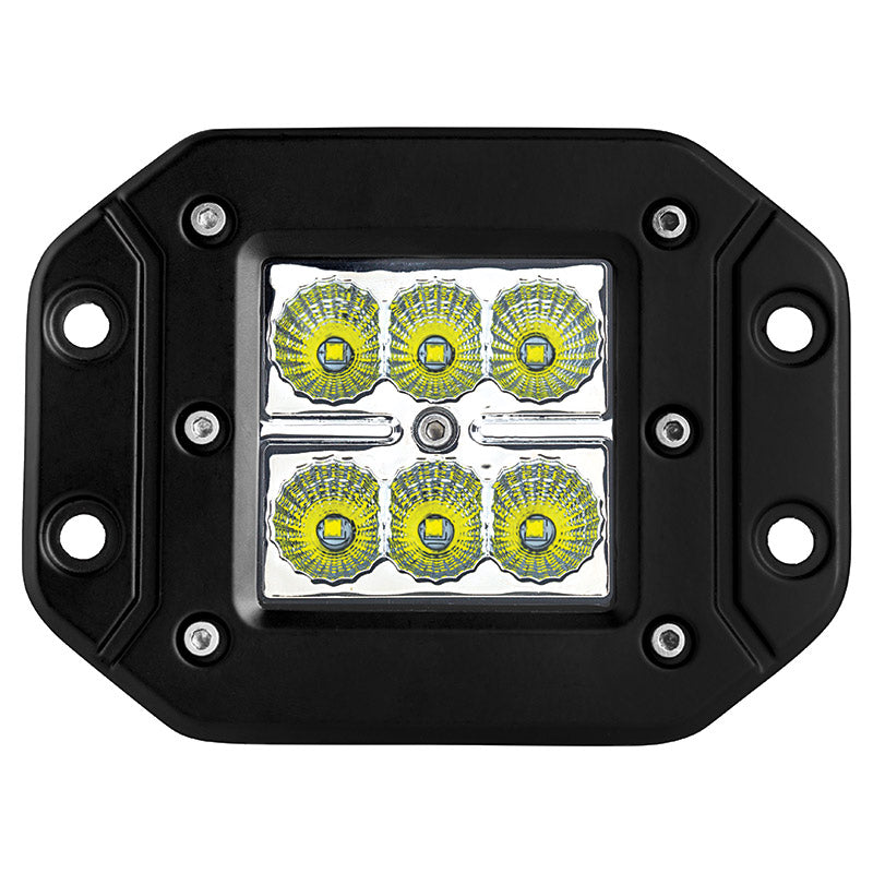 Industrial Series Led Work Light 3 Inch Flush Square Spot