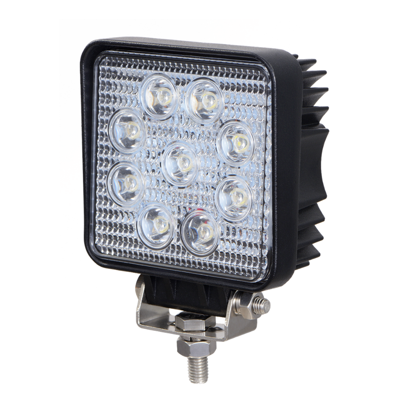 Industrial Series Led Work Light 4 Inch Square Flood 27 Watt