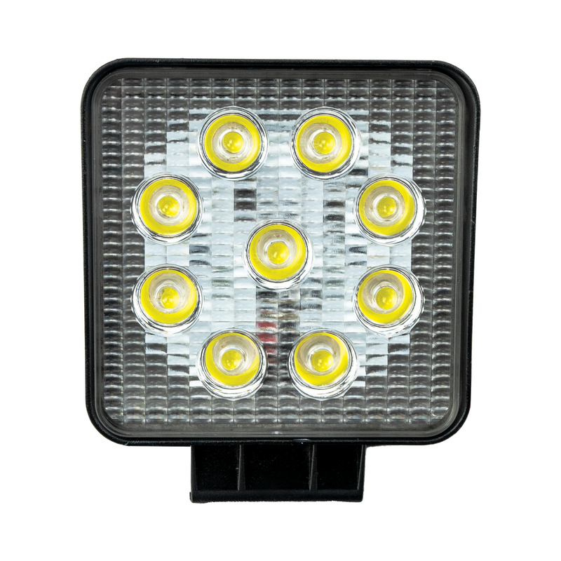 Industrial Series Led Work Light 4 Inch Square Flood 27 Watt