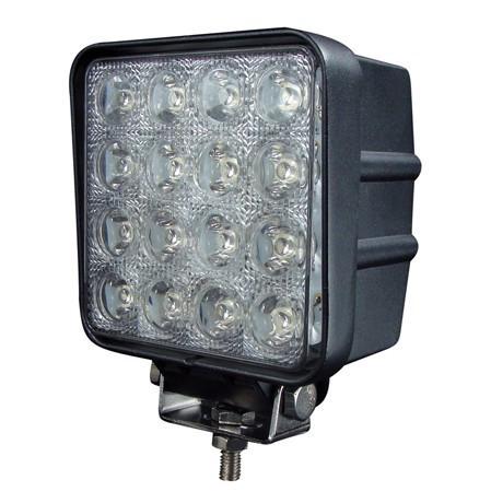 Industrial Series Led Work Light 4 Inch Square Flood 48 Watt