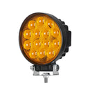 Amber Series Led Work Light 4 Inch Round Flood Amber