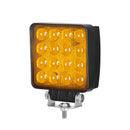 Amber Series Led Work Light 4 Inch Square Flood Amber