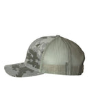 Richardson Patterned Snapback Trucker Cap - 112P