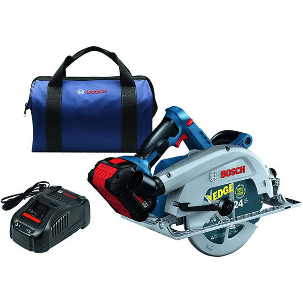 Bosch PROFACTOR 18V Strong Arm Connected-Ready 7-1/4 In. Circular Saw Kit with (1) CORE18V 8.0 Ah PROFACTOR Performance Battery Model#: GKS18V-25CB14