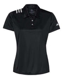 Adidas Women's 3-Stripes Shoulder Polo - A325