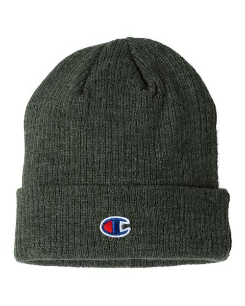 Champion Ribbed Knit Cuffed Beanie - CS4003