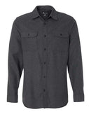 Burnside Solid Long Sleeve Flannel Shirt - B8200