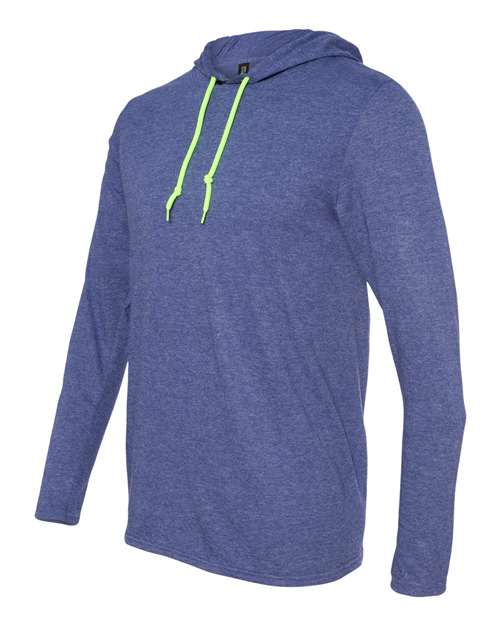 Gildan Softstyle® Lightweight Hooded Long Sleeve T-Shirt - 987