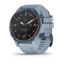 Garmin Descent Mk2S, Mineral Blue with Sea Foam Silicone Band Model