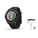 Garmin Approach® S62 bundle, black with black band Model