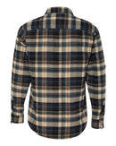 Burnside Yarn-Dyed Long Sleeve Flannel Shirt - 8210