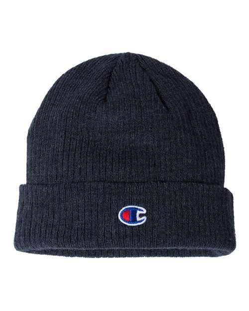 Champion Ribbed Knit Cuffed Beanie - CS4003