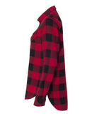 Burnside Women's Yarn-Dyed Long Sleeve Flannel Shirt - 5210
