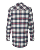 Burnside Women's Yarn-Dyed Long Sleeve Flannel Shirt - 5210