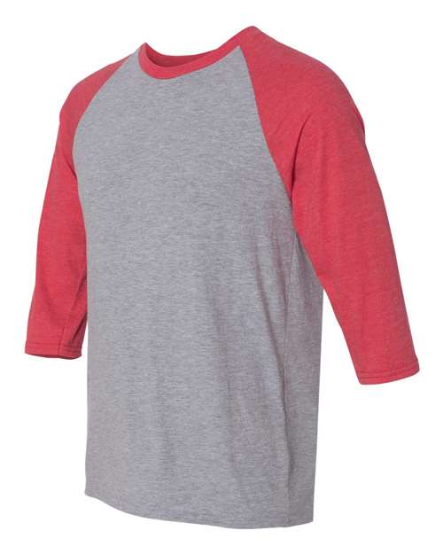 Anvil Triblend Raglan Three-Quarter Sleeve T-Shirt - 6755