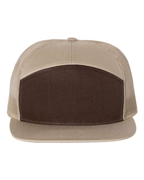 Richardson Seven-Panel Trucker Cap - 168CD