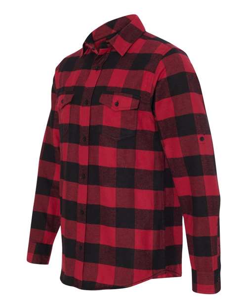 Burnside Yarn-Dyed Long Sleeve Flannel Shirt - 8210