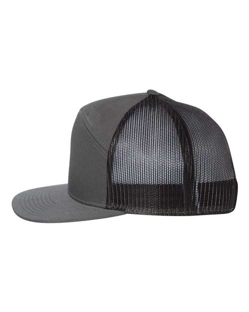 Richardson Seven-Panel Trucker Cap - 168CD