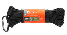 SOL 550 Paracord 100 ft with Carabiner