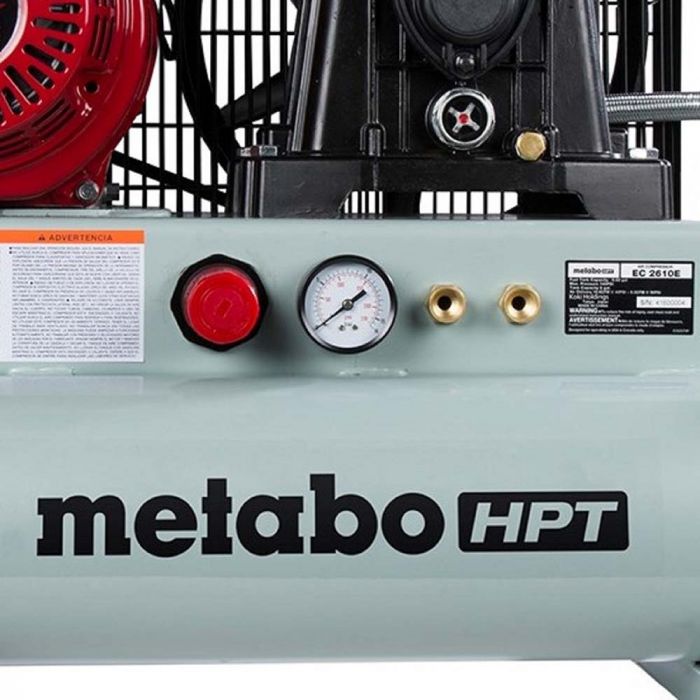 Metabo HPT 8 Gallon 5.5HP Gas Powered Wheelbarrow Air Compressor Model