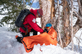 SOL Emergency Bivvy w/ Rescue Whistle - Orange