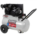 King Industrial 5.5HP Cast Iron Air Compressor - 20 Gallon Model