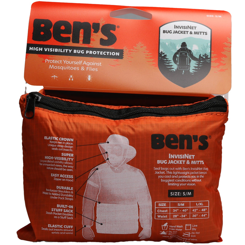 Ben's? InvisiNet Bug Jacket & Mitts S/M