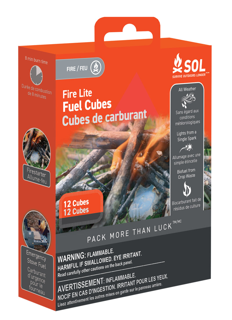 SOL Fire Lite Fuel Cubes in Box