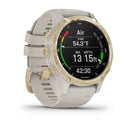 Garmin Descent Mk2S, Light Gold with Light Sand Silicone Band Model