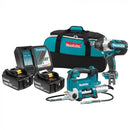 Makita 18V LXT (5.0 Ah) 2pc Grease Gun / Impact Wrench Combo Kit Model