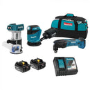 Makita 3pc 18V LXT Woodworking Combo Kit Model