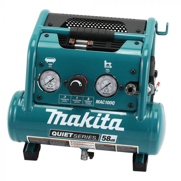 Makita 0.5HP Ultra Quiet Series Air Compressor Model#: MAC100Q