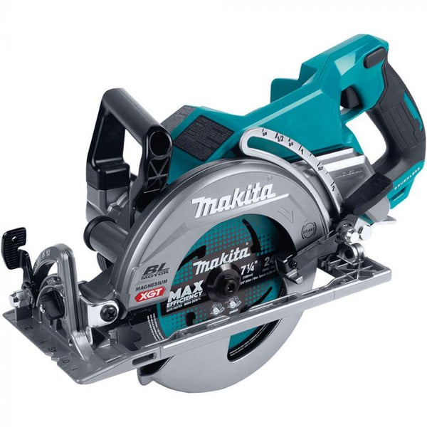 Makita 40V MAX XGT Li-Ion 7-1/4" Rear-Handle Circular Saw with Brushless Motor & ADT (Tool Only) Model#: RS001GZ