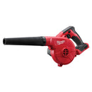 Milwaukee M18 18 Volt Lithium-Ion Cordless Compact Blower - Tool Only Model